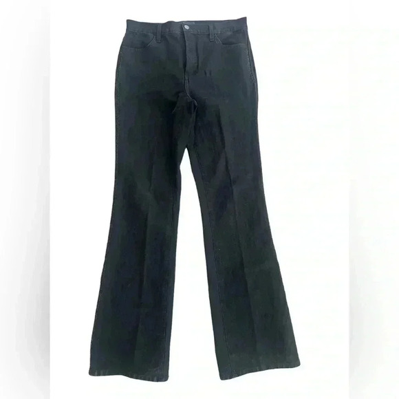NYDJ Denim - NYDJ Black Flare Embellished down Sides Women’s Jeans